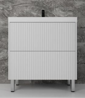 Тумба под раковину Style Line Стокгольм 80 ЛС-00002335 белый софт